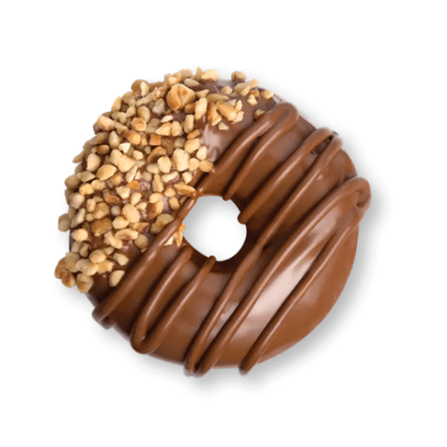 Donut Chocolate com Avelã