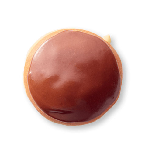 Donut Chocolate com Vanilla Cream